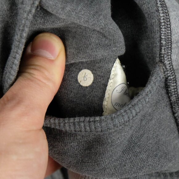 Lululemon Scuba Hoodie Womens 6 Full Zip Heavyweight Cropped Athletic Stretch - Picture 8 of 9